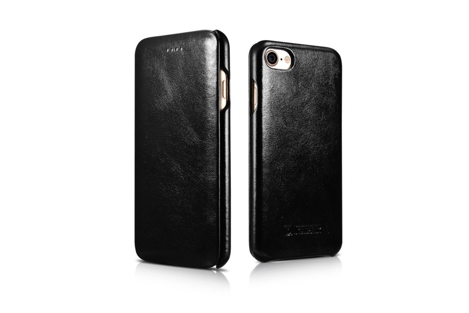 iPhone 7 Curved Edge Vintage Series Genuine Leather Case