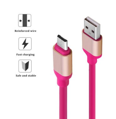 micro USB cable fast charger soft TPE data sync USB charging cable for android, for Samsung