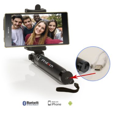 Selfie Stick Monopod With High Quality,Small size per person to 80 cm,Bluetooth with rechargeable battery