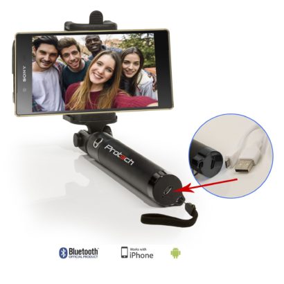 Selfie Stick Monopod With High Quality,Small size per person to 80 cm,Bluetooth with rechargeable battery