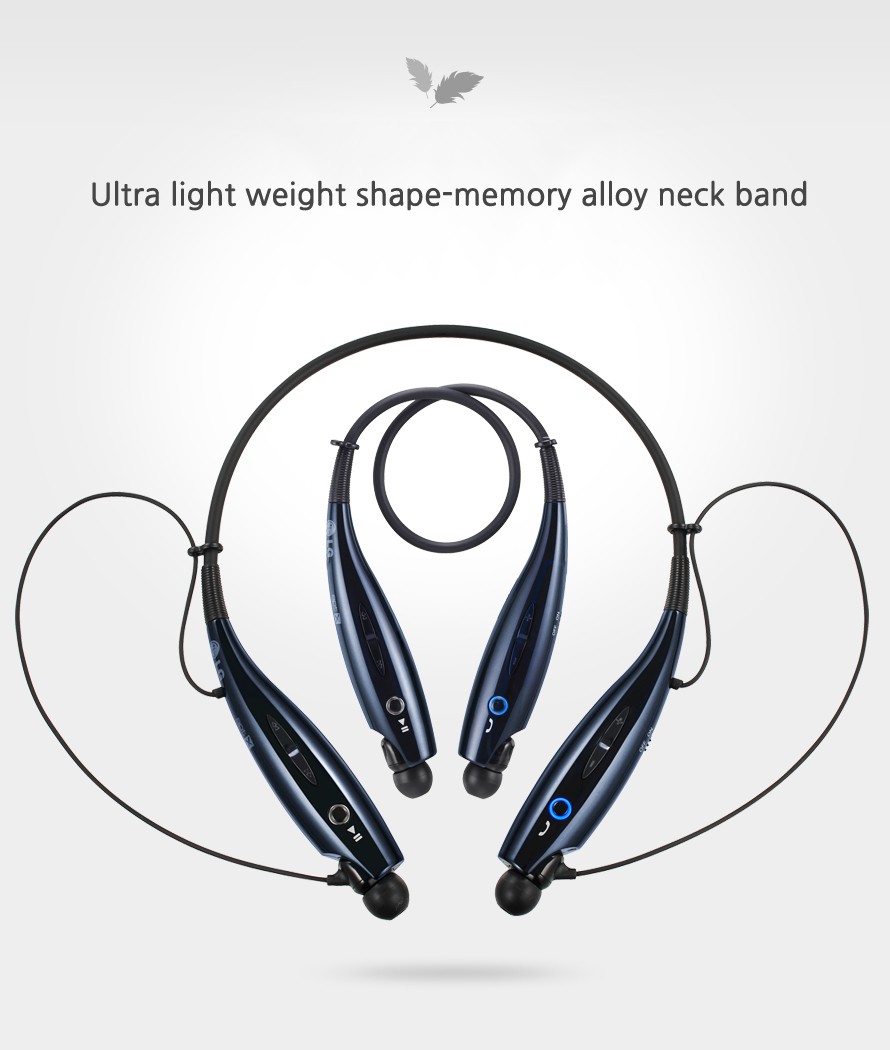 Stereo Bluetooth Earphone HBS-730 Bluetooth Headphone for Music LG Good Quality