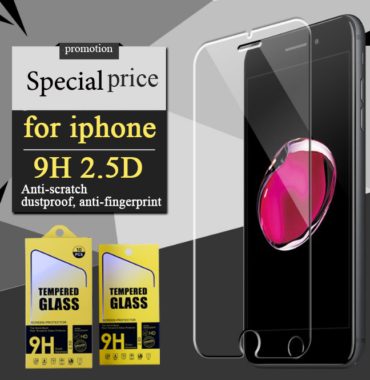 Glass protection screen phones from breakage 9H special, iPhone 6 and iPhone 6 Plus, against fingerprint and scratching