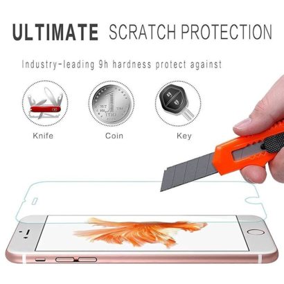 Glass protection screen phones from breakage 9H special, iPhone 7 and iPhone 7 Plus, against fingerprint and scratching