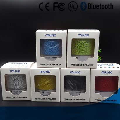 Speaker Audio with LED Light with Seven Color Change, Music S8 High Sound quality Bluetooth Speaker