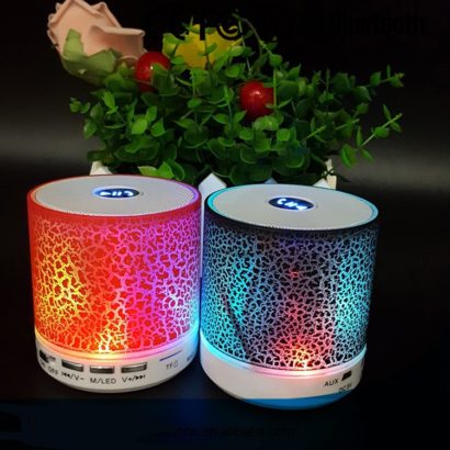 Speaker Audio with LED Light with Seven Color Change, Music S8 High Sound quality Bluetooth Speaker