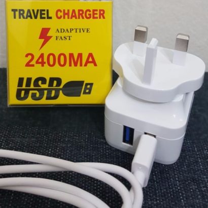 Smart Adapter Charger Samsung Super Support For All android, 2 USB