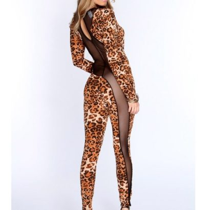 Fashion Leopard jumpsuits