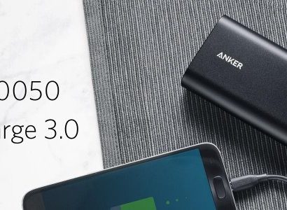 Anker PowerCore+ 10050Portable Charger with Qualcomm Quick Charge 3.0, 10050mAh Power Bank with PowerIQ Technology