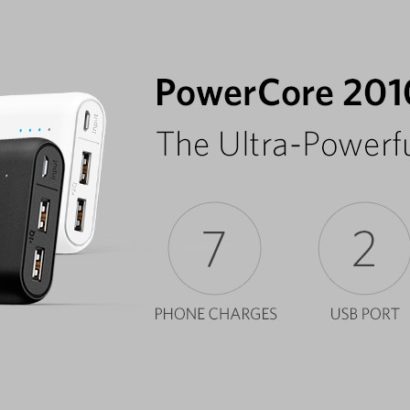 Anker PowerCore 20100 - Ultra High Capacity Power Bank PowerIQ Technology for iPhone and Samsung