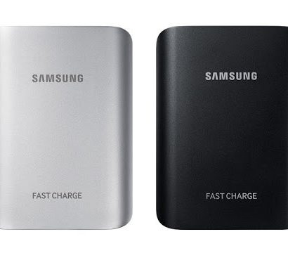 Samsung Fast Charge 10200mAh External Battery Pack, Silver