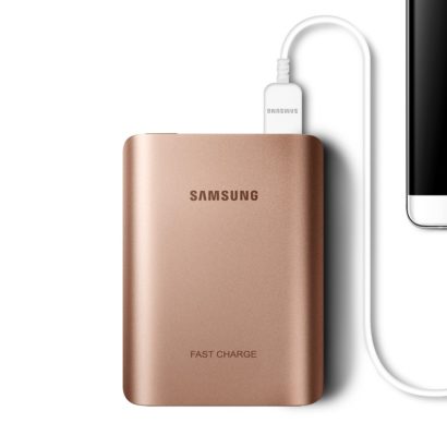 Samsung Fast Charge 10200mAh External Battery Pack, Silver